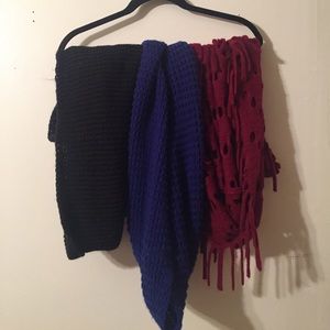 3 Infiniti scarves
